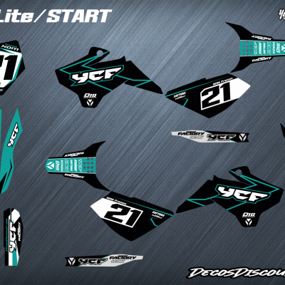 YCF Stripe Aqua avant 2020