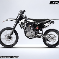 Erz 300cc stripe blanc 2