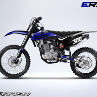 Erz 300cc stripe bleu 2