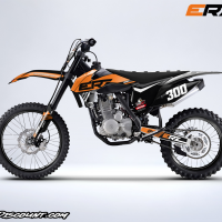 Erz 300cc stripe orange 2
