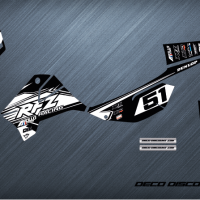 Rfz d10 black color blanc 180