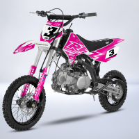 Rfz mockup large rose sur blanc