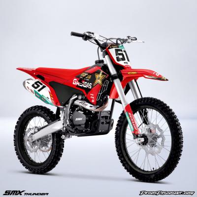 Smx thunder 250cc gasgas rockstar p rouge 2