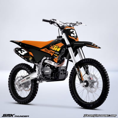 SMX Thunder KTM Black Full Send