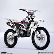 Smx thunder 250cc ktm blanc
