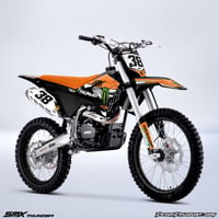 Smx thunder 250cc orange 2
