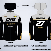 Softshell d10 noir rockstar web