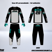 Tablette tenue mx noir aqua