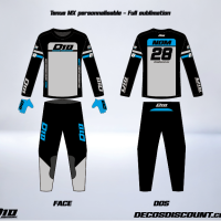 Tablette tenue mx noir cyan