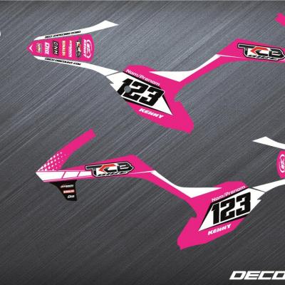 Tcb d10 replica yz final sans marge rose 1