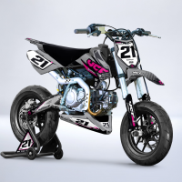 Ycf 125 sm star gris rose