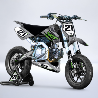 Ycf 125 sm star gris vert