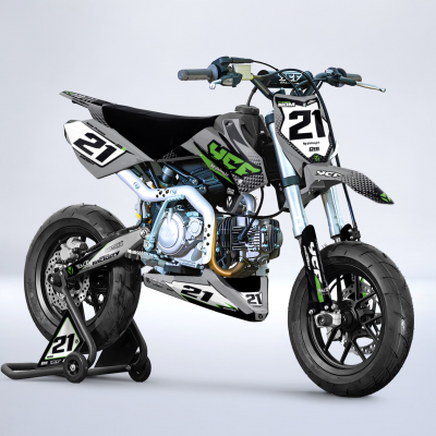 Ycf 125 sm star gris vert